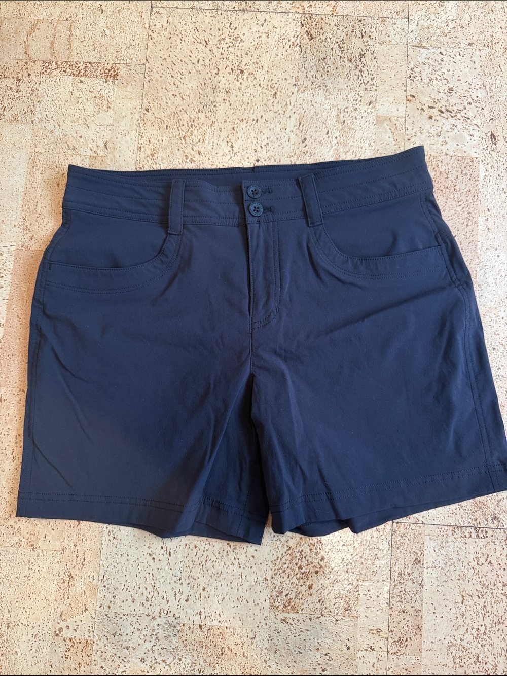 Eddie Bauer Black Classic Stretch Hiking Shorts